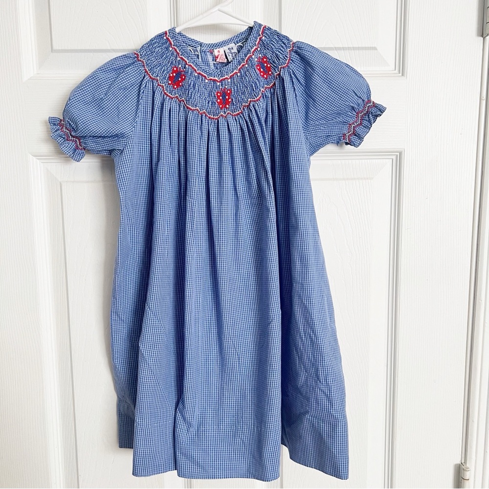Hand Smocked (Girl)  Hand Smocked, Lightweight Cotton